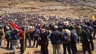 A juicio 19 pobladores detenidos en protestas contra Las Bambas