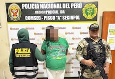 Detienen en Pisco a sujeto con requisitoria vigente por tráfico de drogas