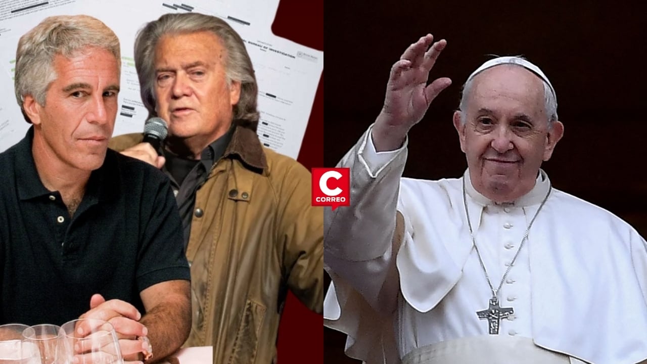 Epstein financió organizaciones católicas para conspirar contra el Papa Francisco, según documentos filtrados. Composición: Diario Correo.