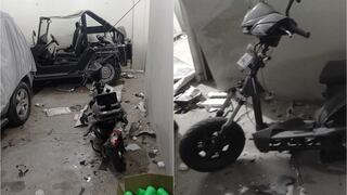 Chincha: malandro arroja aparato explosivo en cochera de hospedaje en Pueblo Nuevo