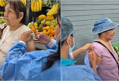 Chincha: Brigadas de vacunación contra la influenza llegan a vacunar hasta el mercado