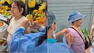 Chincha: Brigadas de vacunación contra la influenza llegan a vacunar hasta el mercado