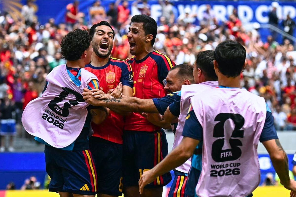 Celebran clasificación para las semifinales del Mundial 2026. (Foto: AFP)
