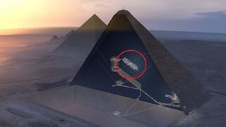 Confirman que la gran pirámide de Keops tiene una enorme cámara secreta 