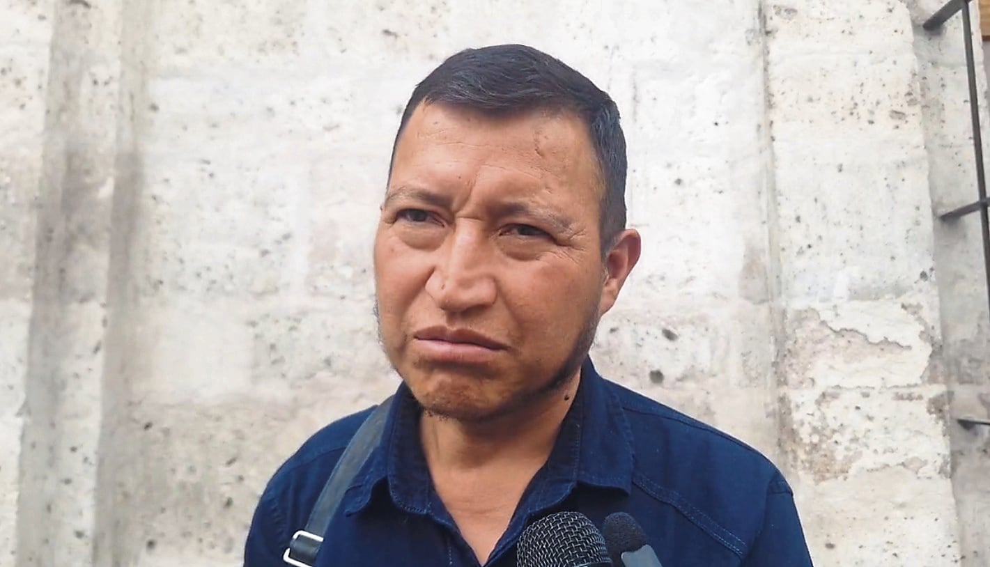 Denis Cayo Zapana, alcalde de Sayla (provincia de La Unión). (Foto: Álvaro Figueroa/@photo.gec)