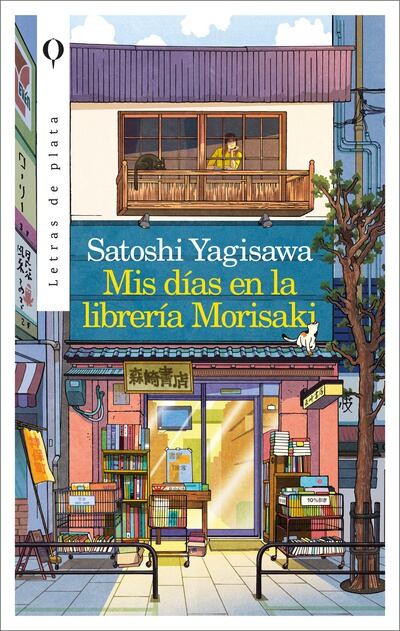 Portada de la novela "Mis días en la librería Morisaki" (Foto: Letras de plata)