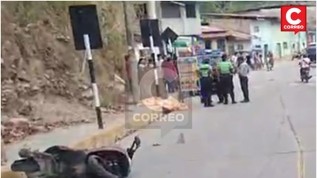 Dos escolares de 13 años mueren al chocar moto mientras esquivaban a un perro en Chanchamayo