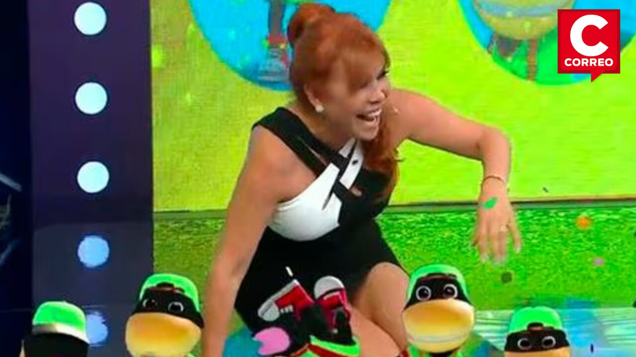 Magaly Medina sufre caída EN VIVO en su programa: “Qué bonito empezamos”
