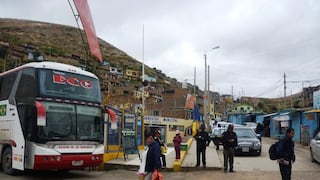 La Oroya: suben precios de pasajes a Huancayo y Selva central 