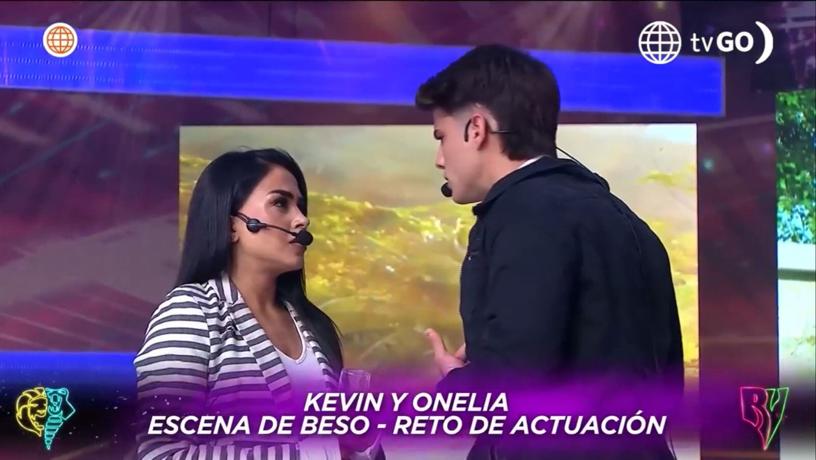 Los participantes del reality protagonizaron una escena en vivo que generó reacciones entre los conductores y seguidores del programa.