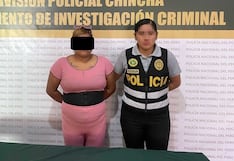 Chincha: Policía interviene a fémina que estaría involucrada en caso de extorsión