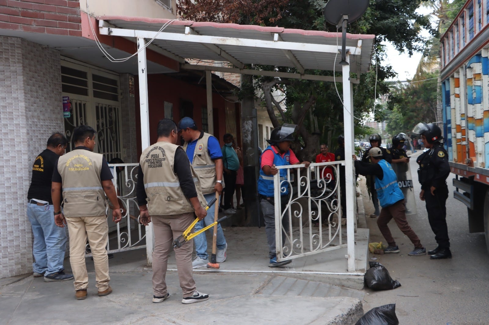 Continúan operativo en Piura