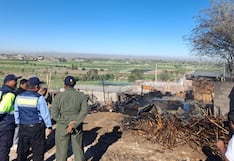Arequipa: Incendio deja cuatro viviendas destruidas y cinco afectadas en distrito La Joya