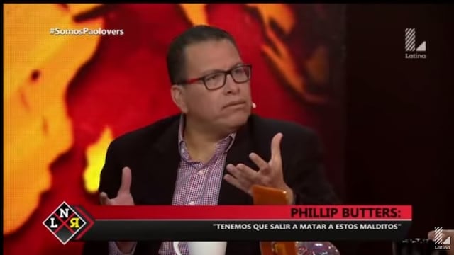 Philip Butters le responde a comentarista chileno que llama indígenas y tontos a los peruanos