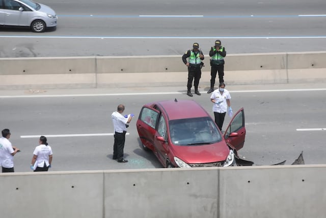 Asalto armado en San Miguel (Fotos: Violeta Ayasta/@photo.gec)