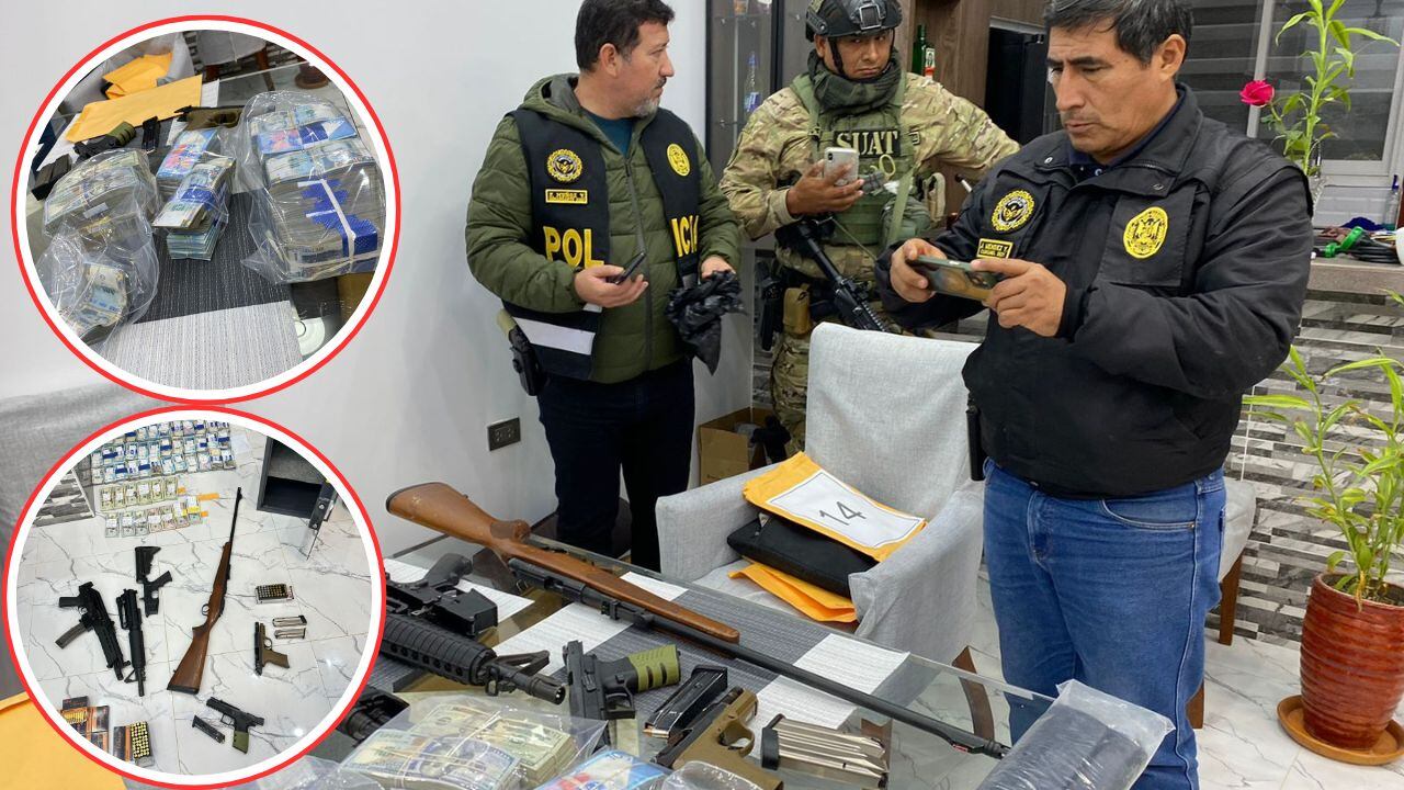 La Policía detalló que intervinieron 16 inmuebles en la provincia de Trujillo. Además, hubo ocho detenidos y allanaron dos celdas en el penal El Milagro.