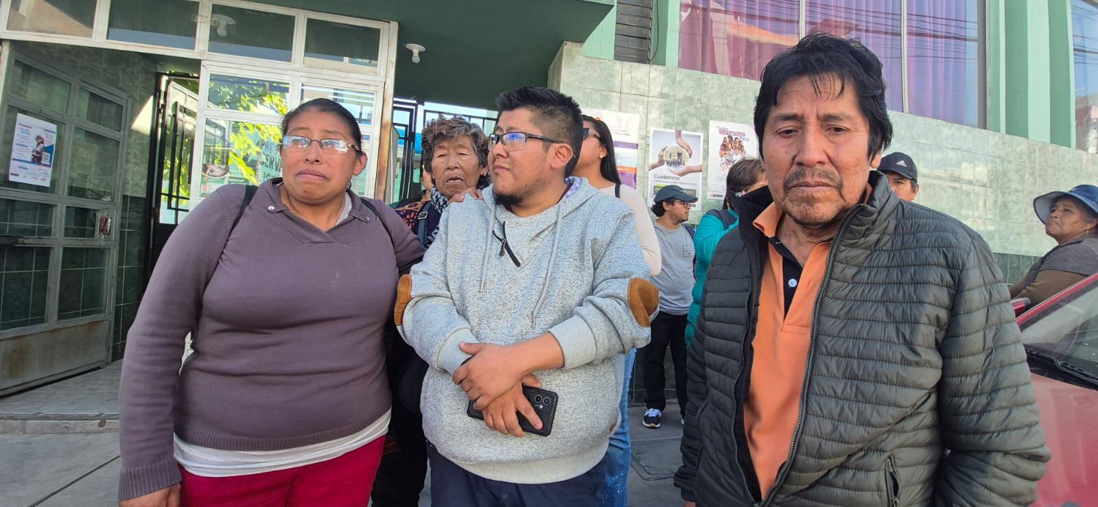 Familiares de Lucía Coraxi piden justicia. Foto: GEC.