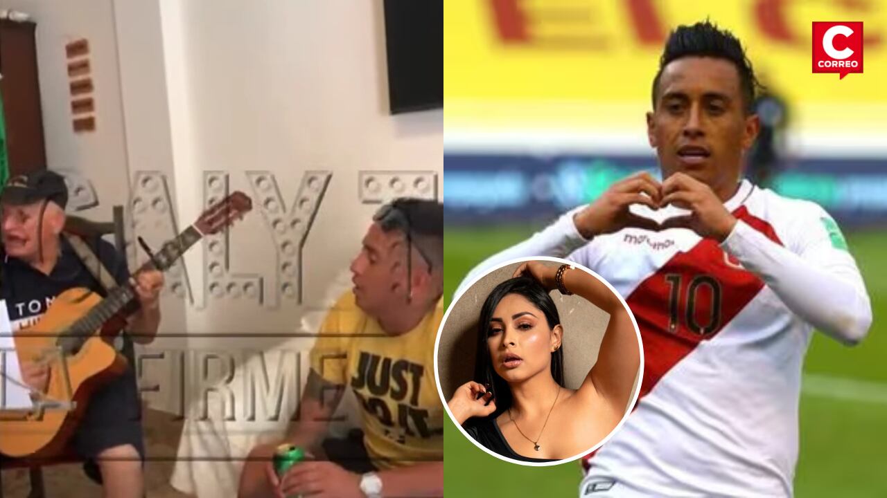Christian Cueva se reunía a cantar y brindar con padre de Pamela Franco.