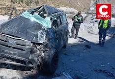 Jauja: Familia sobrevive tras caer con su auto a un abismo en la Carretera Central
