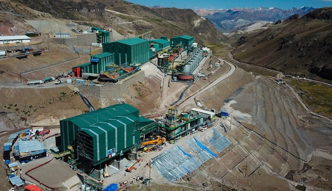 La mina San Gabrielde la Compañía de Buenaventura se ubica en Moquegua. (Foto: Difusión)