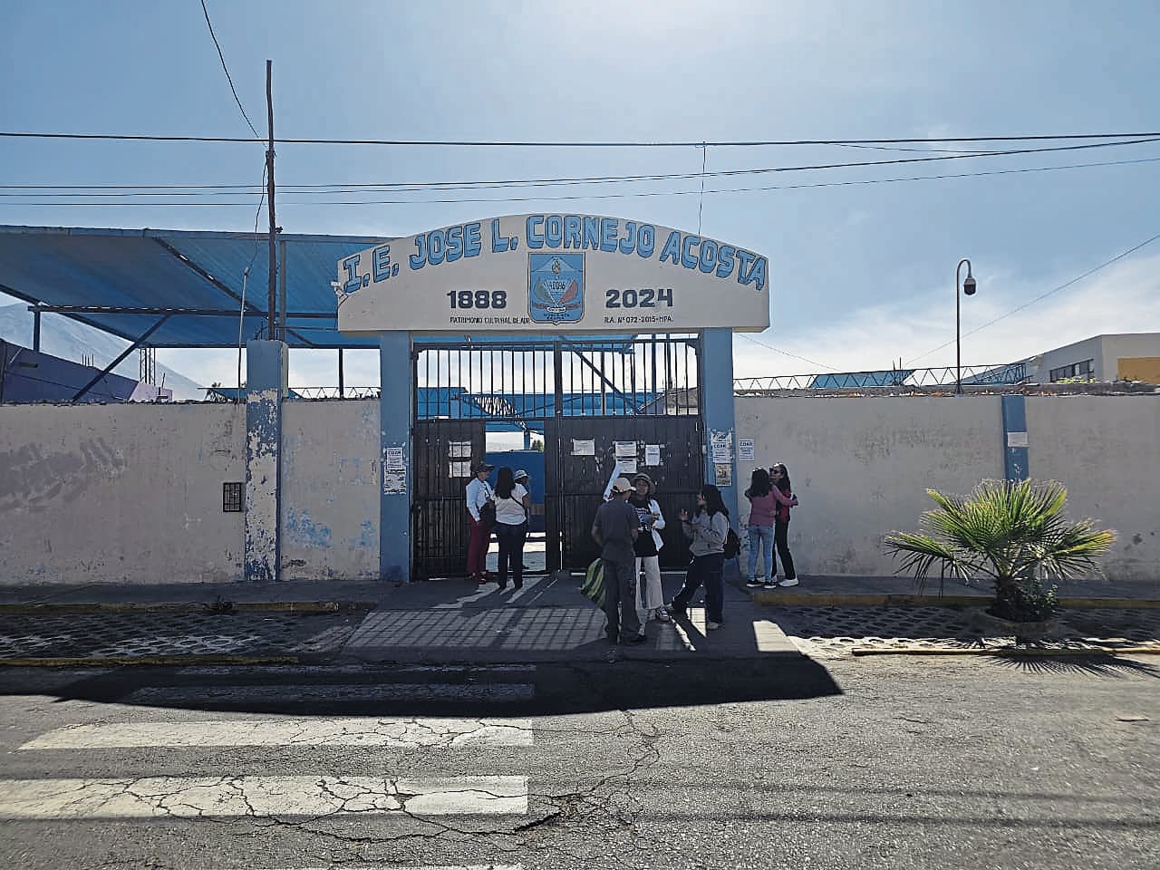 Colegio José Cornejo Acosta de Cayma. Foto: GEC.