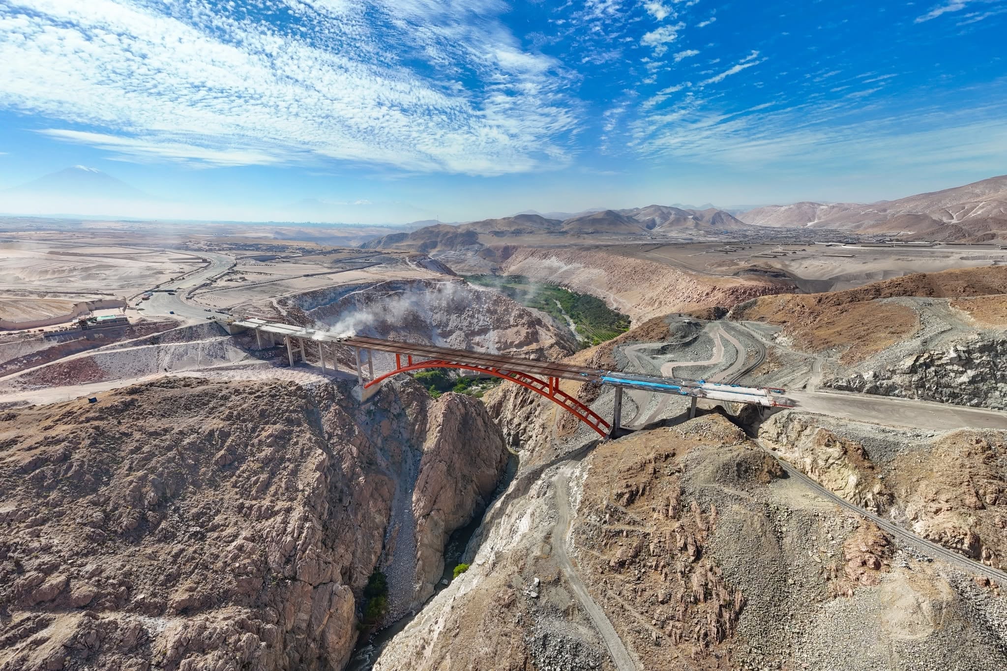 El lunes 13 de julio se entrega el puente Arequipa-La Joya. (Foto: Gobierno Regional Arequipa)