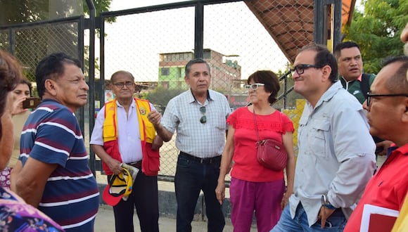 Alcalde de Piura se reunió con moradores de la urbanización San Ramón