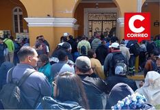 Obreros municipales de Ica paralizan labores y exigen cumplimiento de beneficios sociales