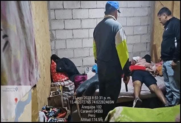 Extranjeros sentenciados a 22 años por explotación sexual en Caravelí (Acarí). Foto: PNP.