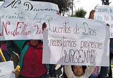 Año Escolar en Arequipa: Iniciaron clases, pero sin docentes y aulas adecuadas