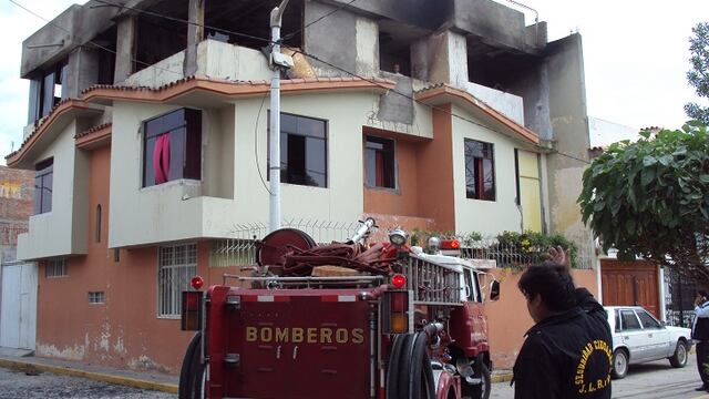 Incendios generó alerta y susto en dos distritos