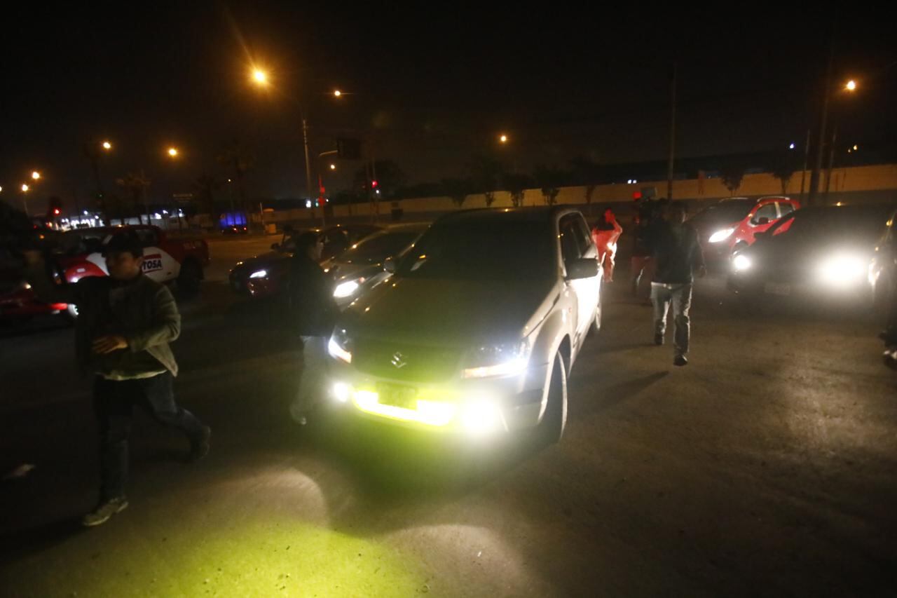Llegada de Nadine Heredia al Grupo Aéreo N°8 de donde salió su vuelo rumbo a Brasil. Fotos: César Grados/@photo.gec