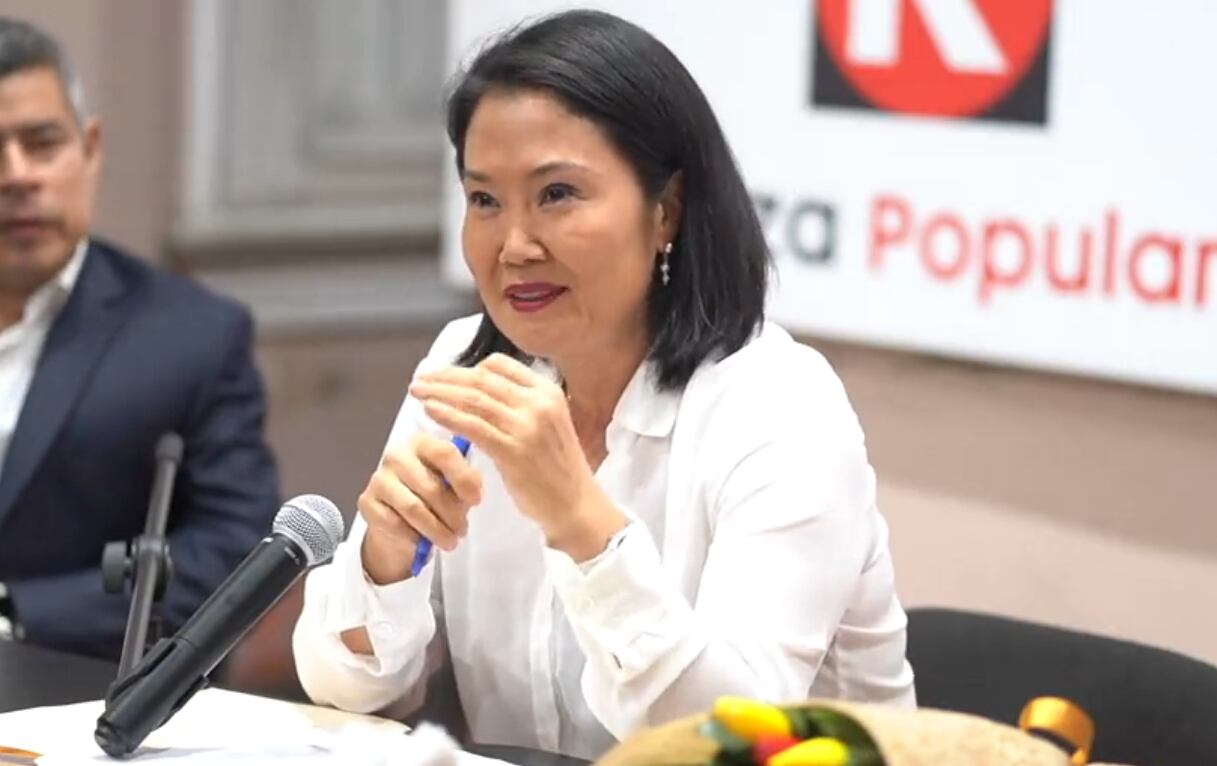 Keiko Fujimori, lideresa de Fuerza Popular