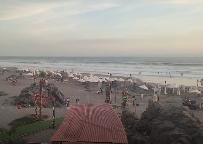 Familias aprovechan el feriado largo para visitar las playas de Arequipa. Foto: Difusión