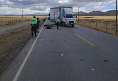 Motorista muere tras choque con un tráiler en la vía La Oroya - Pasco