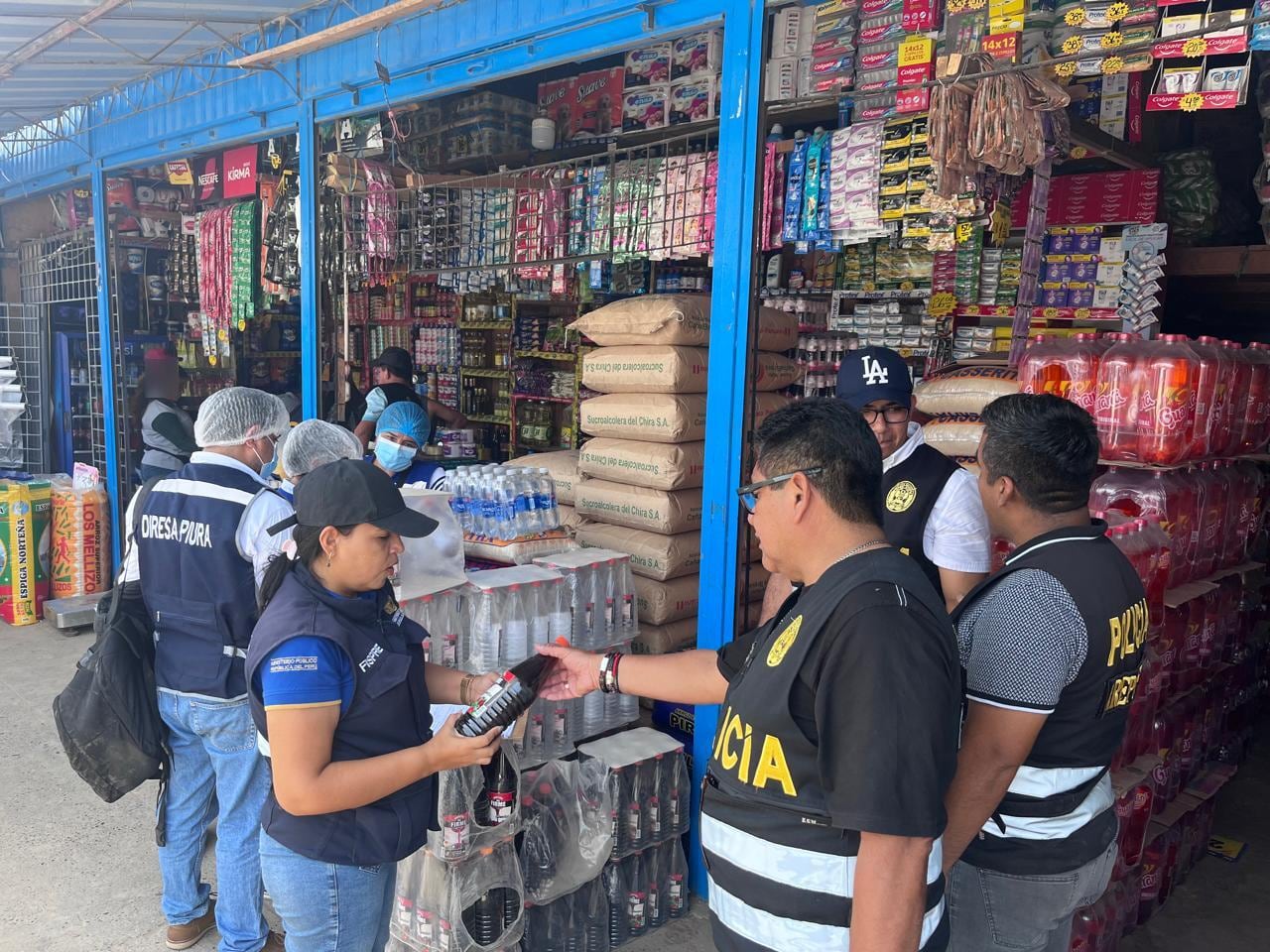 Operativo en el Complejo de Mercados