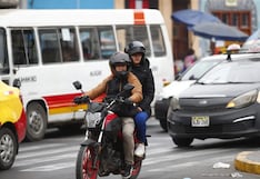 Desde este miércoles aplicarán multas a motos con dos ocupantes en zonas en emergencia