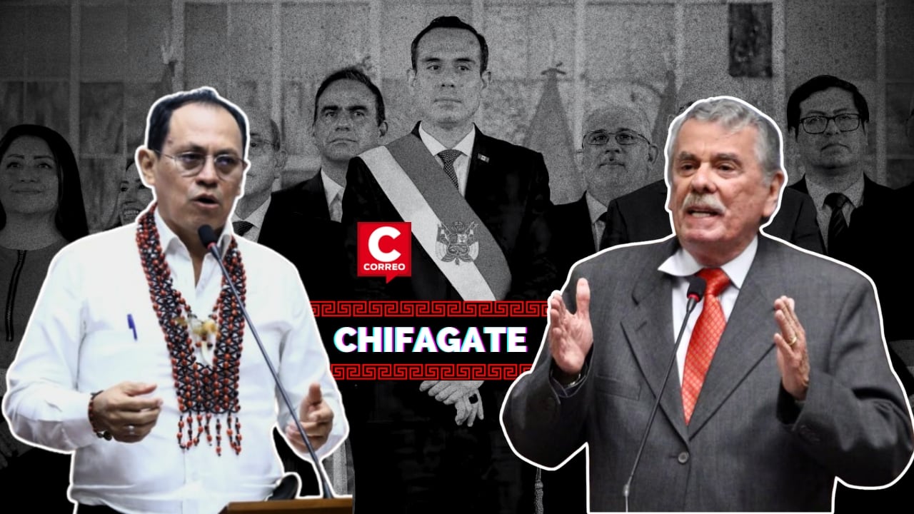 Montalvo descarta complot político por ‘Chifagate’: “La responsabilidad es del presidente Jerí”. Composición: Diario Correo.