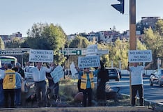 Protestan contra la Municipalidad de Arequipa por tala de árboles en el río Chili