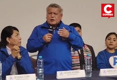 César Acuña desde Huancayo: “No gano nada nombrando ministros, yo no vivo de la política”