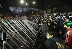 Marcha contra extorsiones deja varios heridos, entre ellos un policía con quemaduras tras enfrentamientos (FOTOS)