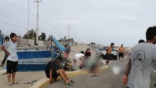 Pisco: cisterna destroza motocarga y deja cuatro heridos en Paracas
