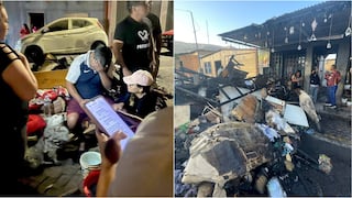 Nasca: incendio devasta vivienda de familia a pocos días de la Navidad