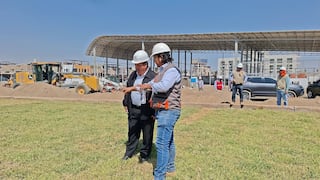 Ica: garantizan avances en la obra del moderno complejo Santa María