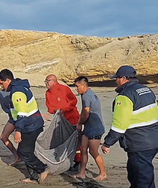 Nasca: joven de 25 años muere ahogado en la playa Acapulco de Marcona