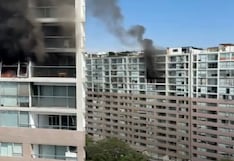 San Isidro: Controlan incendio en edificio multifamiliar que dejó daños materiales