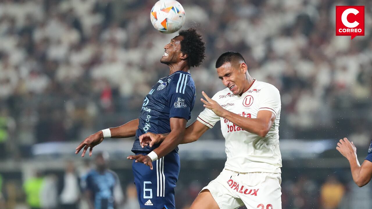 Universitario (1) vs. Junior (1): ‘Cremas’ empatan en Monumental por la Copa Libertadores FOTO: Jesús Saucedo/ @photo.gec