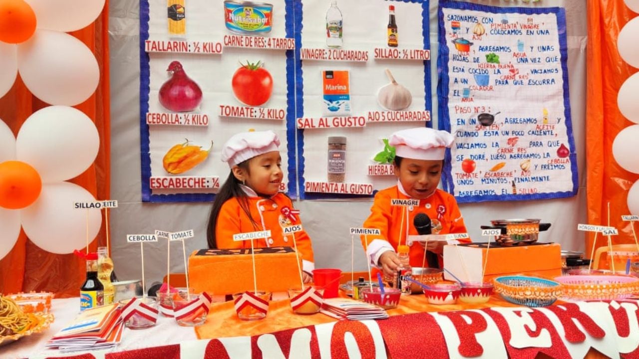 Durante la exhibición se destacó la importancia de una alimentación escolar saludable en La Libertad.