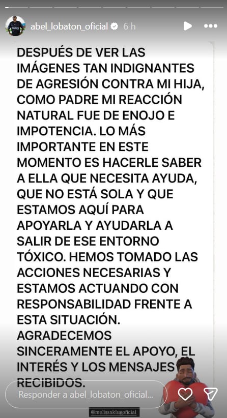 Comunicado de Abel Lobatón