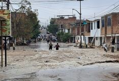 Trujillo: Activación de quebrada Indoamérica inundó calles y viviendas en distrito de La Esperanza (FOTOS)